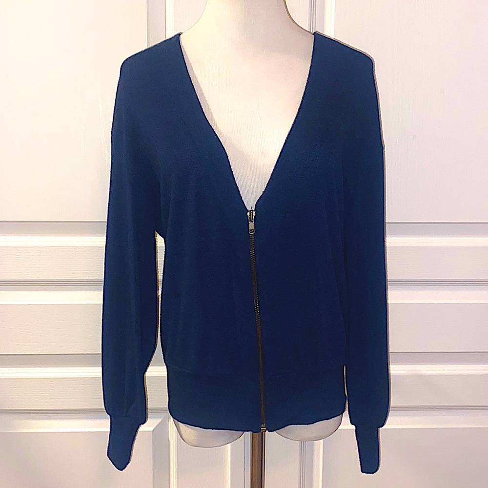 Honey Punch Zip Up Sweater